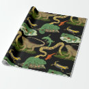 Search for amphibians wrapping paper Kids
