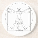 Search for da vinci coasters Vitruvian