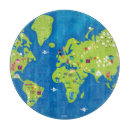 Search for world map chopping boards Travel