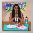 Search for peace hand art Yoga
