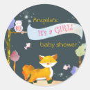 Search for woodland fox stickers Woodland animals baby shower