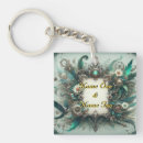 Search for victorian floral square key rings Botanical