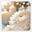 Search for candle wedding stickers White