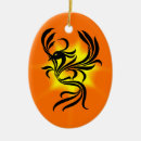 Search for phoenix bird christmas tree decorations Rebirth