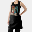 Search for funny gaming aprons Humor