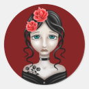 Search for gothic girl stickers Roses