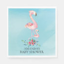 Search for pink flamingo napkins Baby shower