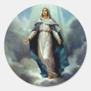 Search for god blessed stickers Blessed virgin mary