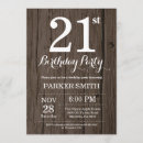 Search for rustic 21st birthday invitations Twenty first birthday
