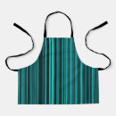 Search for turquoise and black aprons Abstract