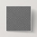 Search for optical illusions badges Chequerboard