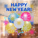 Search for vintage christmas window decals Seasonal