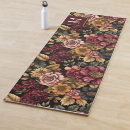 Search for floral yoga mats Burgundy