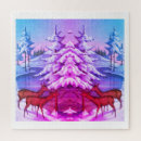 Search for deer puzzles Winter