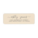 Search for ivory return address labels Modern