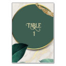 Search for emerald table cards Marble