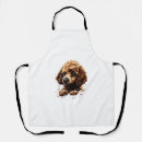 Search for poodle lover aprons Puppy