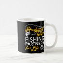Search for life partner mugs Fishing pole