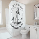Search for boat anchor shower curtains Captain