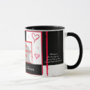 Search for red wedding mugs Love heart