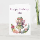 Search for garden birthday cards Fairy