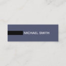 Search for independence business cards Minimalist