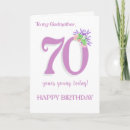 Search for godmother birthday cards Flowers