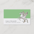 Search for mythical creatures business cards Pegasus