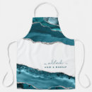 Search for silver glitter aprons Elegant