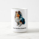 Search for shetland sheepdog mugs Funny