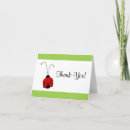 Search for ladybug thank you cards Polka dot