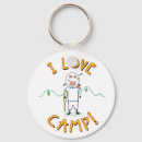 Search for love summer key rings Camping