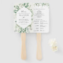 Search for fan wedding programs Botanical
