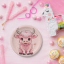 Search for highland cow plates Pink