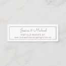 Search for business reception invitations Minimalist