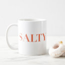 Search for salty mugs Typography