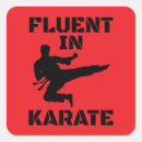 Search for funny karate stickers Kung fu