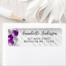 Search for purple silver return address labels Birthday