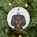 Search for cavalier king charles spaniel christmas tree decorations Tan