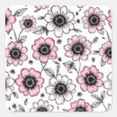Search for sketched flowers stickers Floral