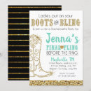 Search for boots and bling invitations Party
