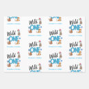 Search for the wild ones wrapping paper Jungle animals