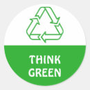 Search for recycle symbol stickers Green