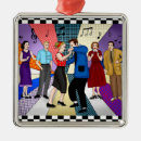 Search for couple dancing christmas tree decorations Vintage