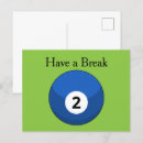 Search for pool balls postcards Sport