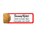 Search for black red return address labels University