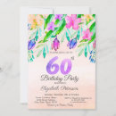 Search for spring 60th birthday invitations Garden