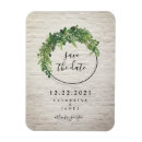 Search for winter rectangular wedding magnets Greenery