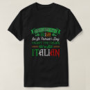 Search for italian st patricks day tshirts Clover