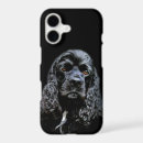 Search for animal face iphone cases Black